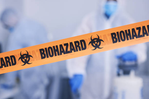 Professional Infectious Disease Decontamination technician working in West Babylon, NY